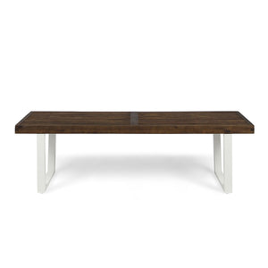 Intrinsic - Outdoor Dining Bench With Slat Top