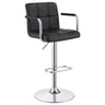 Adjustable Bar Stool With Hydraulic Height Adjustment