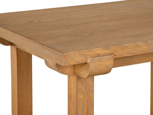 Lindon - Rectangular End Table - Belgian Wheat