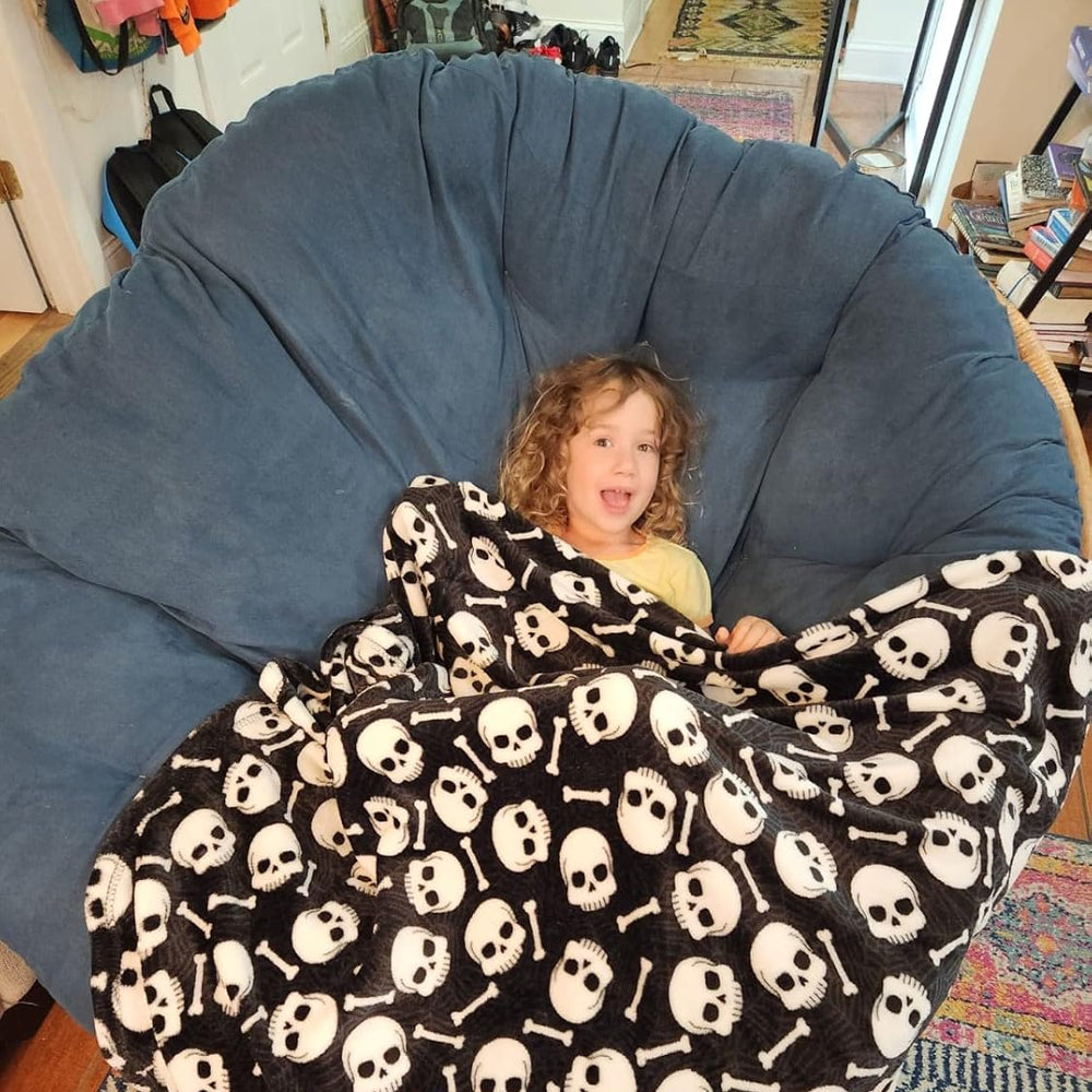 Happy Halloween Microplush Throw Blanket (50 X 60 Inch) - Pumpkins
