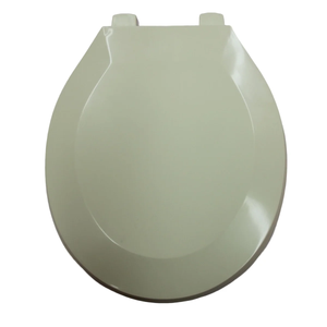 Hard Plastic Toilet Seat With Beveled Edges