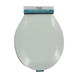 Hard Plastic Toilet Seat With Beveled Edges