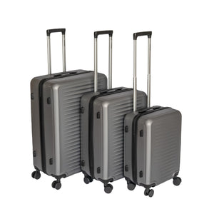 3 Piece Hard Shell Lightweight Carry On Suitcase Set