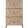 Freestanding Outdoor & Indoor Freestanding Metal Privacy Screen
