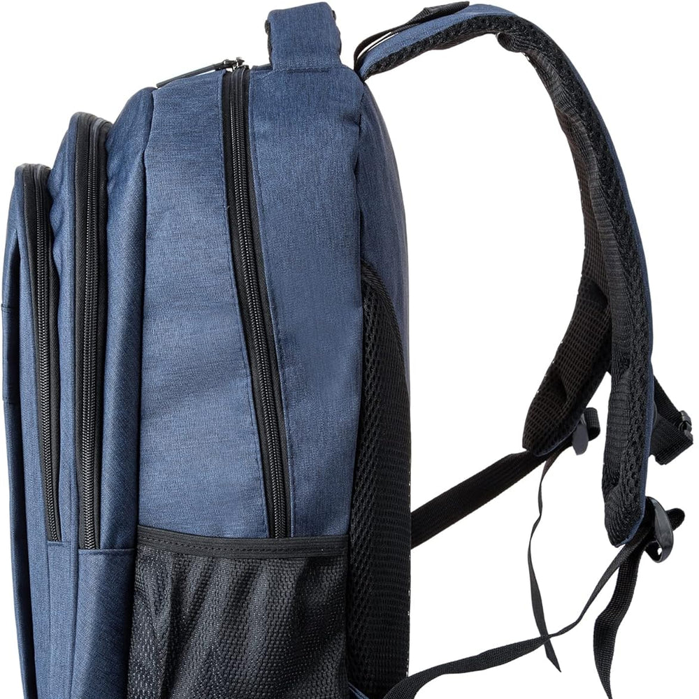 Talmont Extra Large Laptop Backpack – Travel Carry-On, Fits 17" & 15.6" Laptops, Water-Resistant Anti-Theft Business Bag for Men & Women