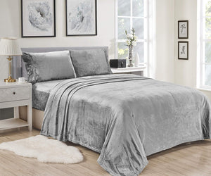 Faith, Hope, Love Home Decor Luxury Elegance Extra Soft Velvet Touch Microplush Sheet Set