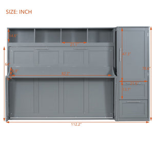 Murphy Wall Bed With Closet And Drawers