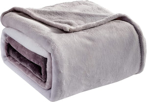 Ombre Style by Decor&More Oversized Luxe Plush Twin Size Blanket (60" x 90")