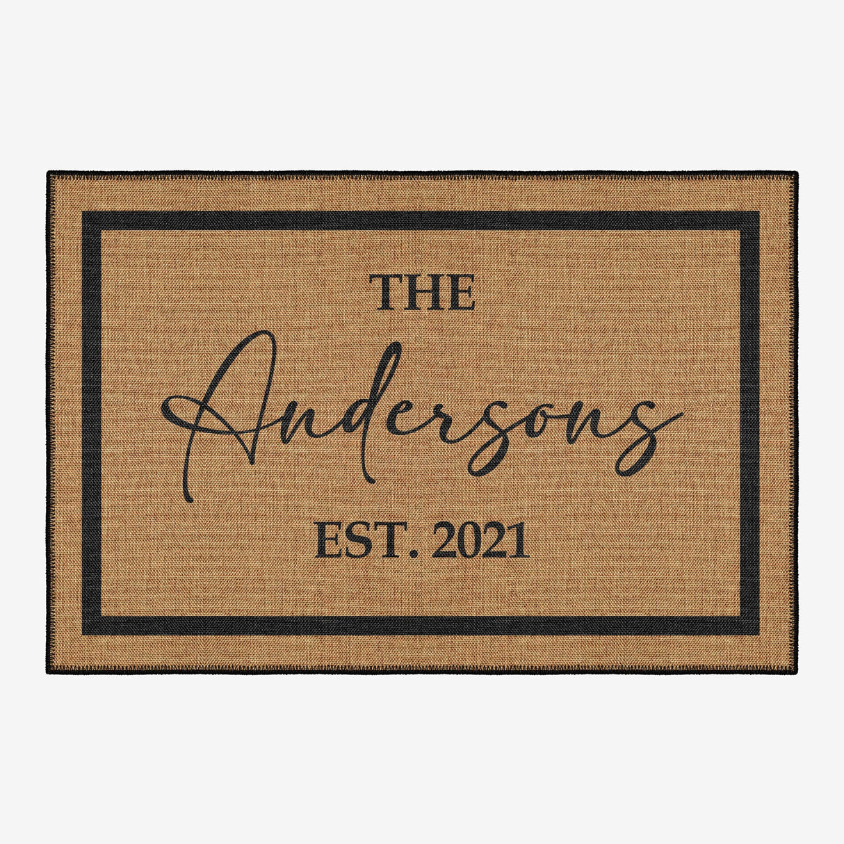 Customizable Door Mat
