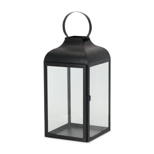 Modern Black Metal Lantern (Set of 3)