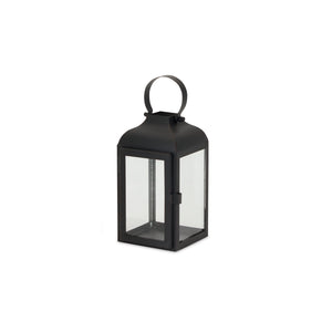 Modern Black Metal Lantern (Set of 3)
