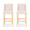 Ethereon - Tufted Counter Stool (Set of 2)