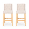 Ethereon - Tufted Counter Stool (Set of 2)