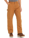 Carhartt Men's Brown Loose Fit Washed Duck Insulated Pant