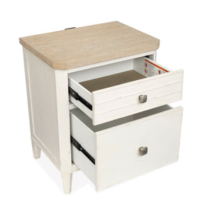 Echo Isles - Telephone Table - Sea Pearl And Driftwood