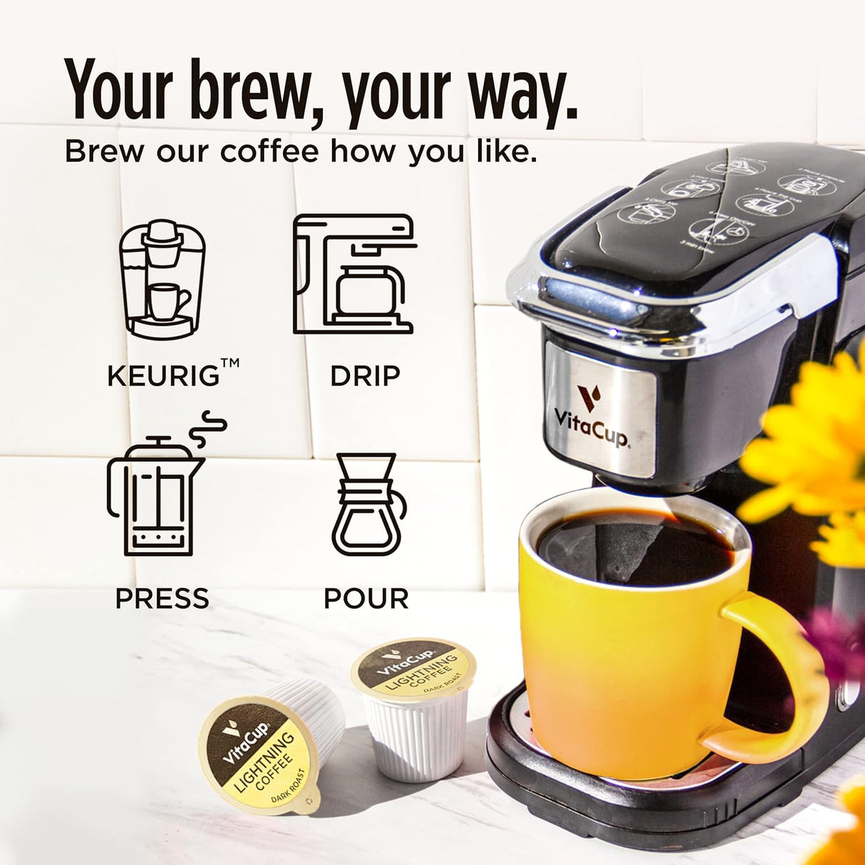 Slim Organic Coffee Pods with Diet Support  Bold Flavor