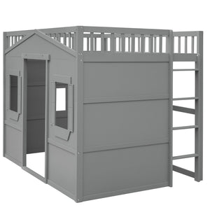 House Loft Bed With Ladder