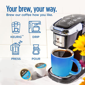 Slim Organic Coffee Pods with Diet Support Bold Flavor