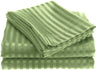 NobleHouse 1800 Series Wrinckle Resistant Embossed Stripe Sheet Set
