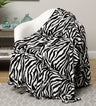 Faith, Hope, Love Home Decor Ultra Lush King Size Zebra Microplush Blanket