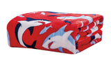 Decor&More American Pride Collection Microplush Throw Blanket (50" x 60")