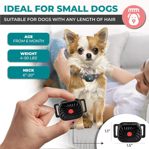 Adjustable Anti Bark Dog Collar Training Collar with Safe Stimulation