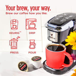 Slim Organic Coffee Pods with Diet Support Bold Flavor