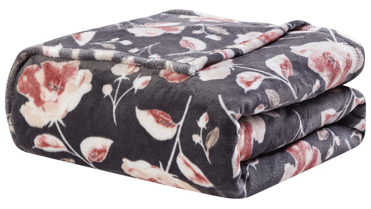 Faith, Hope, Love Home Decor Altura King Size Plush Blanket - Soft And Cozy Brown Blanket
