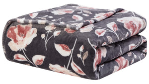Faith, Hope, Love Home Decor Altura King Size Plush Blanket - Soft And Cozy Brown Blanket