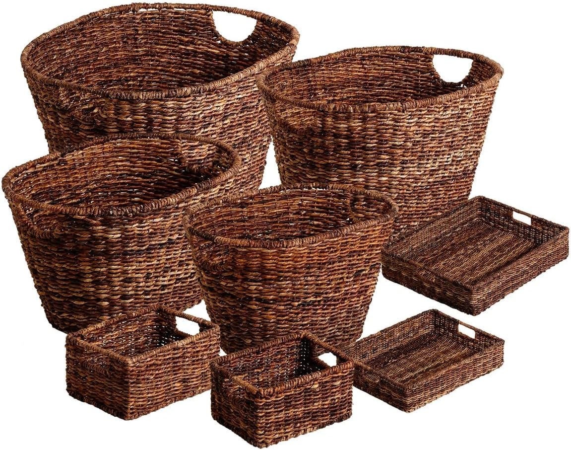 Set of 13 Pc Bacbac Basket Set