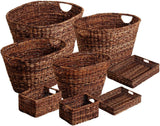 Set of 13 Pc Bacbac Basket Set