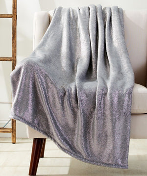 Faith, Hope, Love Home Decor Velvet Touch Metallic Sparkle Microplush Throw Blanket