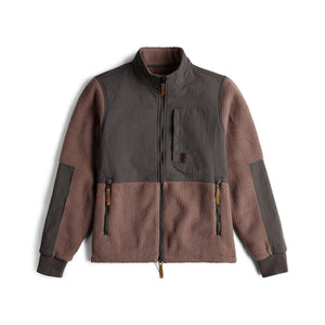 Topo Designs Women's Subalpine Fleece - Peppercorn Charcoal