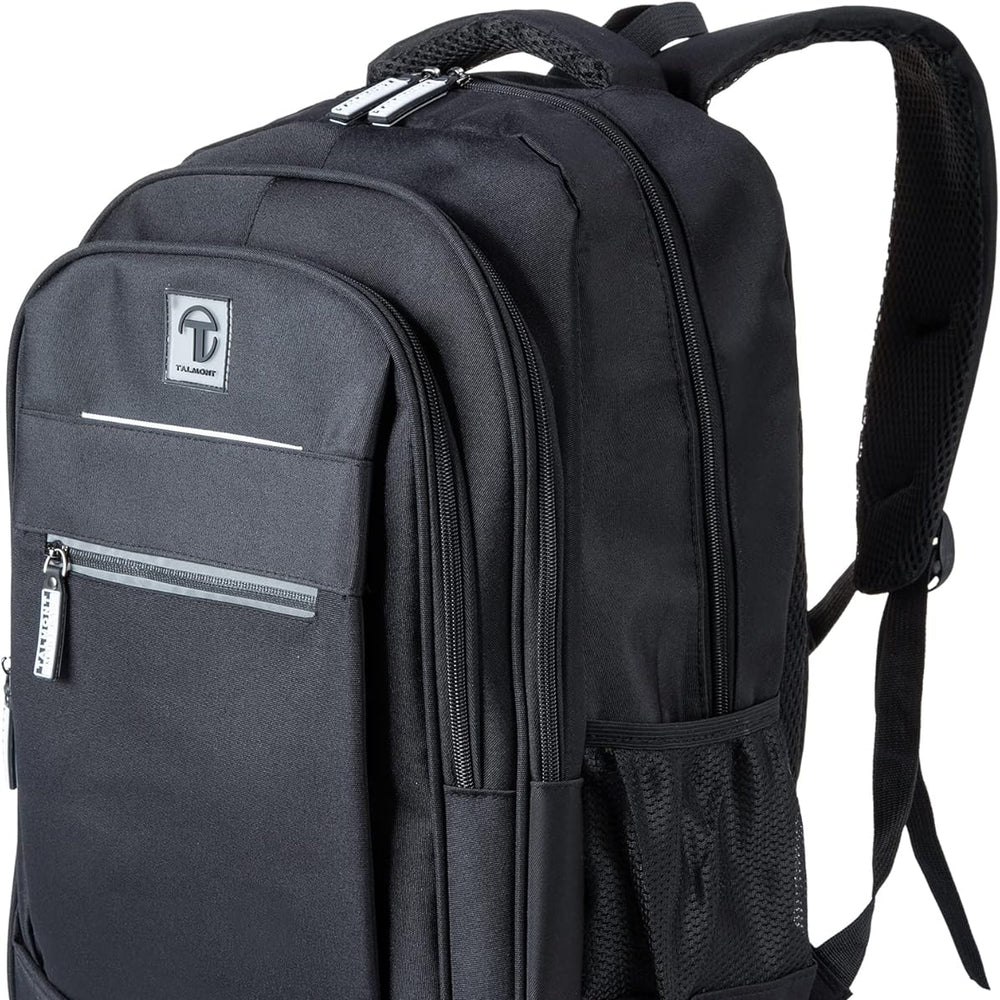 Talmont Extra Large Laptop Backpack – Travel Carry-On, Fits 17" & 15.6" Laptops, Water-Resistant Anti-Theft Business Bag for Men & Women