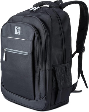 Talmont Extra Large Laptop Backpack – Travel Carry-On, Fits 17" & 15.6" Laptops, Water-Resistant Anti-Theft Business Bag for Men & Women