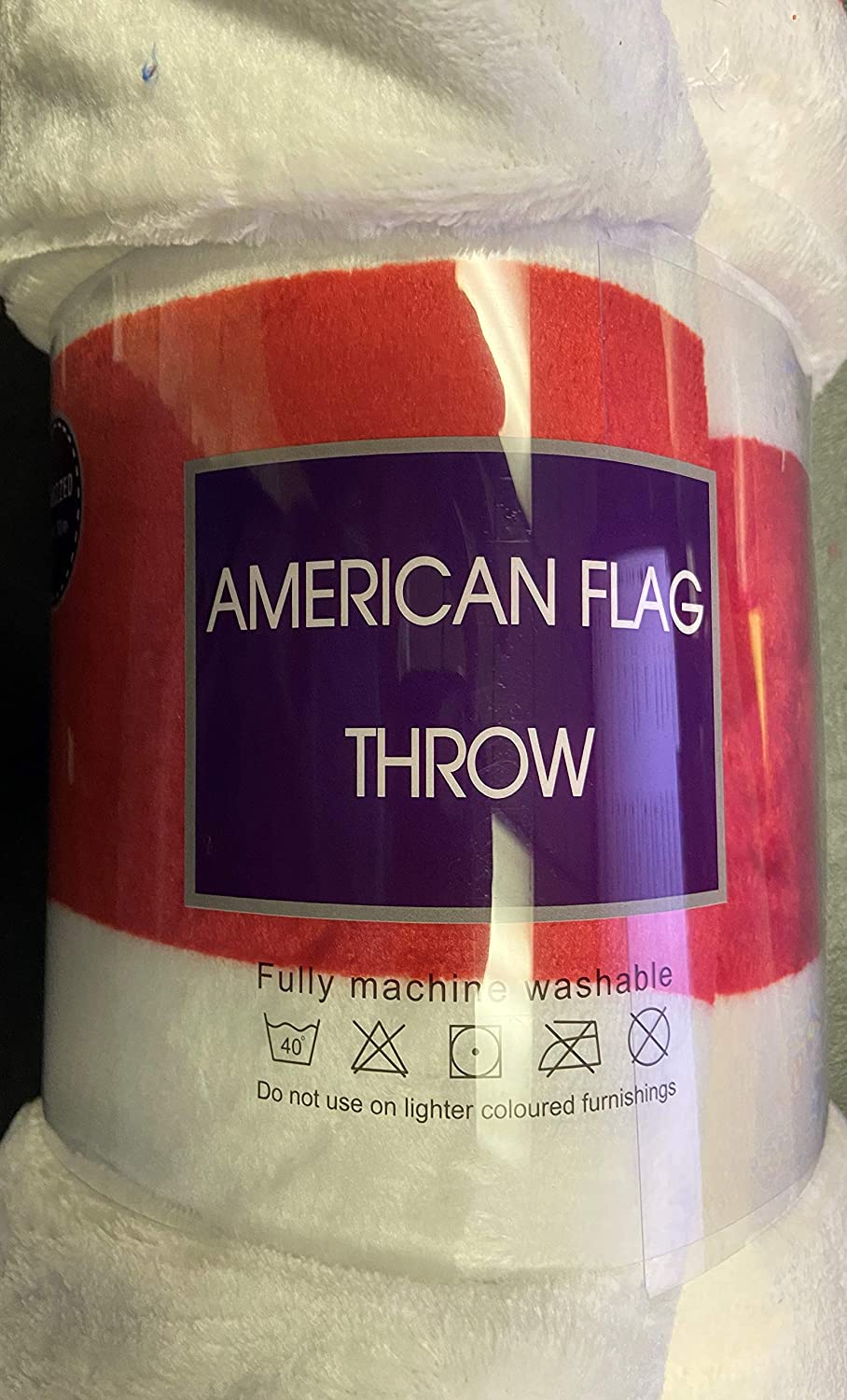 Faith, hope, love american flag oversized 50" x 70" throw blanket