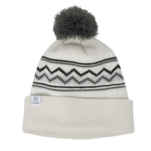 Coal Fjord Nordic Pom Beanie - Off White