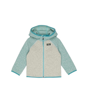 Toddler Color Block Sweater Fleece Full Zip