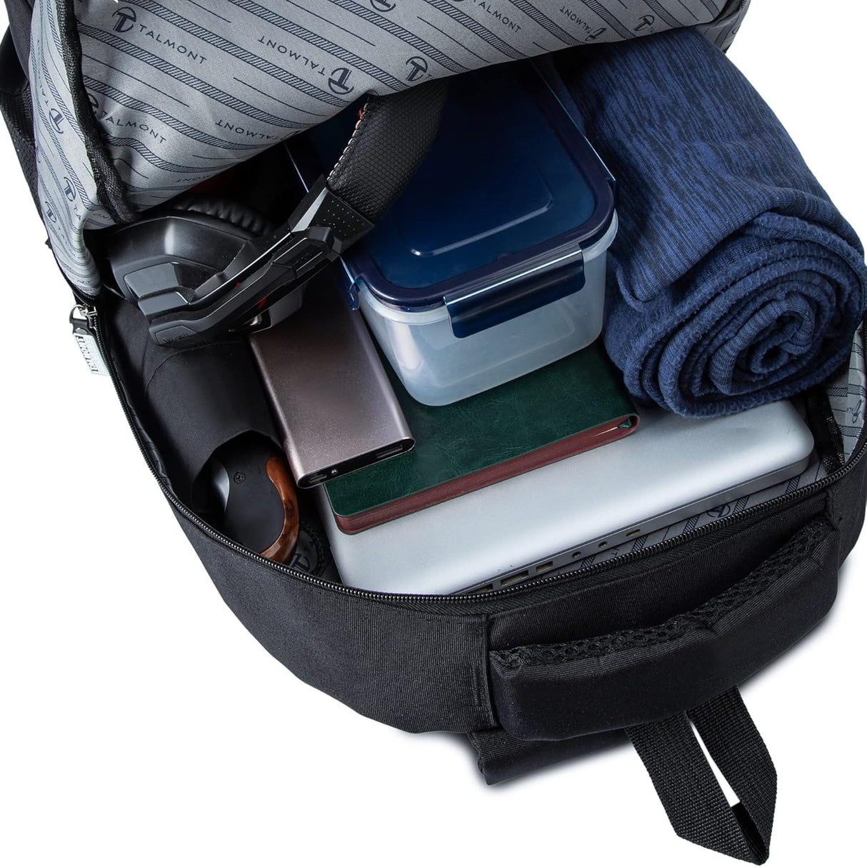 Talmont Extra Large Laptop Backpack – Travel Carry-On, Fits 17" & 15.6" Laptops, Water-Resistant Anti-Theft Business Bag for Men & Women