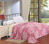 Decor&More Ultra Lush Daisy Snowflake Mandala Microplush Blanket