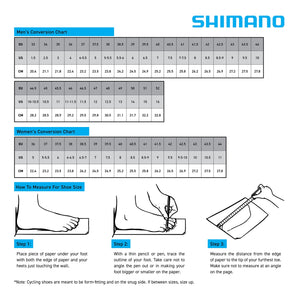 SHIMANO SHRC100 Men's Road Cycling Shoes Black EU 45