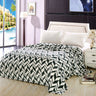 Decor&More Ultra Lush Microplush Chevron Shock Wave Microplush Blanket