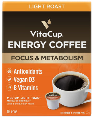 Slim Organic Coffee Pods with Diet Support Bold Flavor