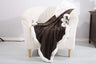 Decor&More Home Essentials Mermaid Oversized Sherpa Blanket