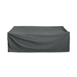 Shield Patio Outdoor 3 Seater Sofa Cover Dark Gray Fabric 88x36x35 Inches