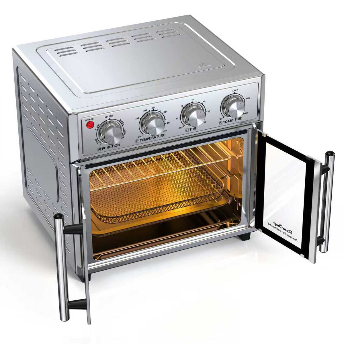 PlumChef 26QT Extra-Large French Double-Door Air Fryer