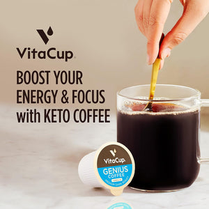Slim Organic Coffee Pods with Diet Support Bold Flavor