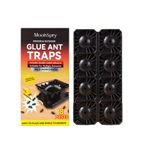 Glue Ant Traps with Active Bait – 8-Pack Indoor & Outdoor Ant Catcher