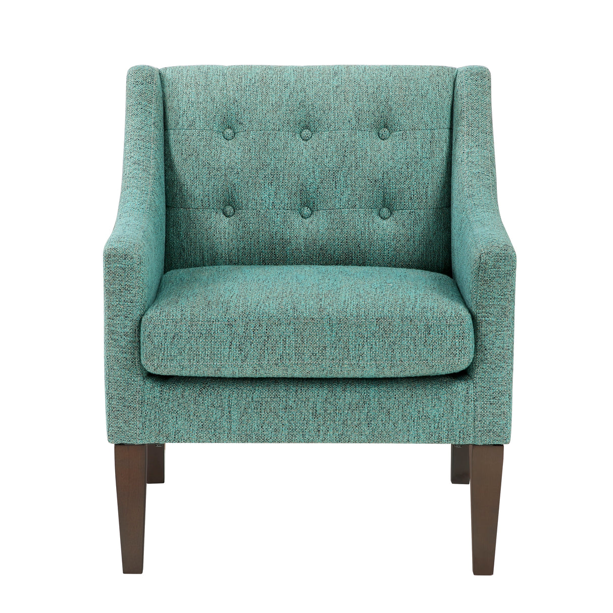 Contemporary Button Tufted Accent Chair