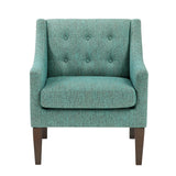 Contemporary Button Tufted Accent Chair